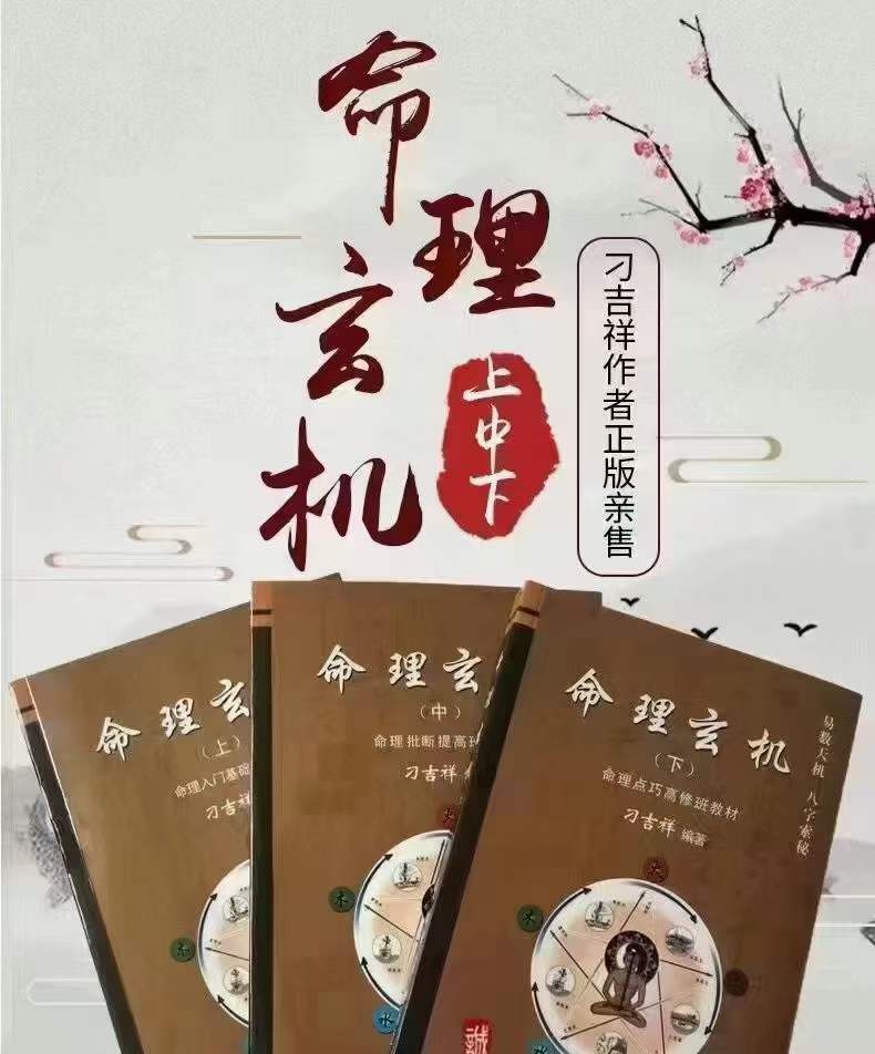 刁吉祥《命理玄机》上中下三册-优选易学